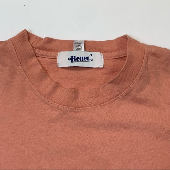 Better Gift Shop Toronto Canada Leopard Tee Men’s Size Large Salmon Pink - Picture 2 of 8